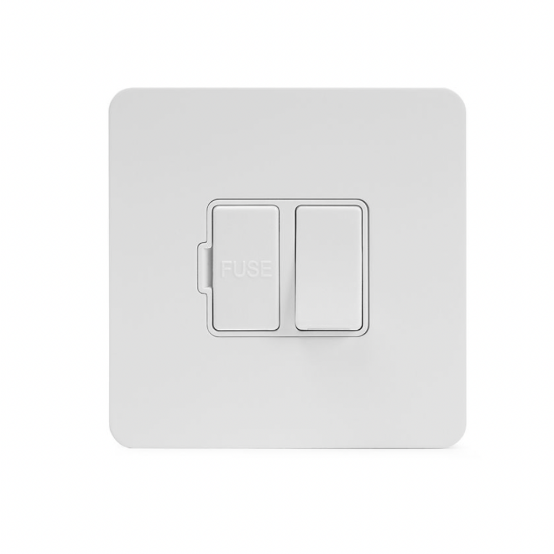 2 Gang 2 Way Rocker Screw Less Plate