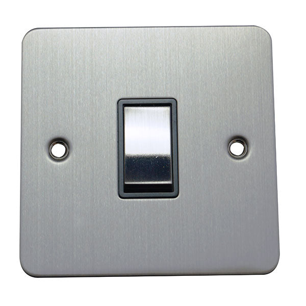 1 Gang 2 Way Rocker Flat Plate