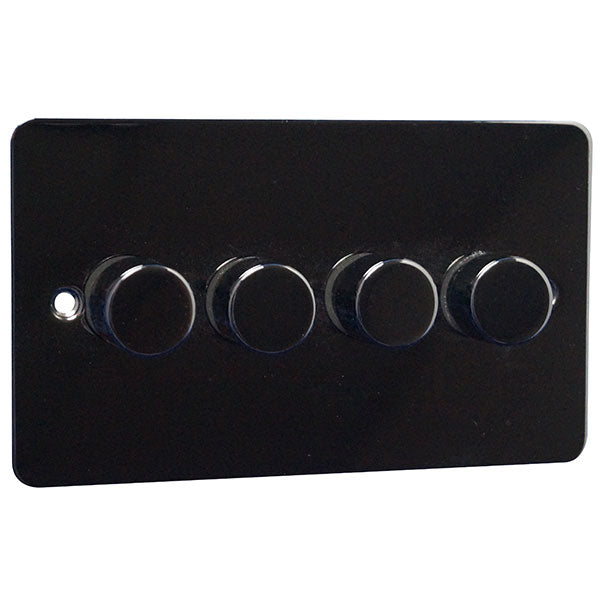 4 Gang 2 Way Dimmer Switch Flat Plate