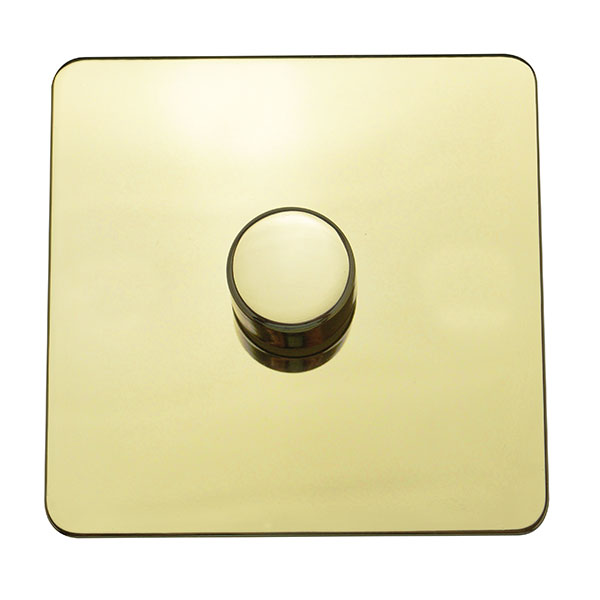 1 Gang 2 Way Dimmer Switch Screw Less Plate