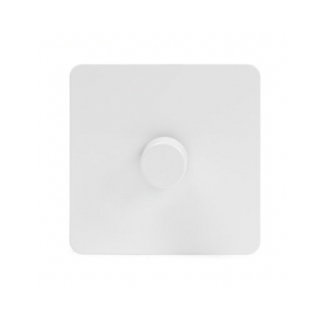 1 Gang 2 Way Dimmer Switch Screw Less Plate