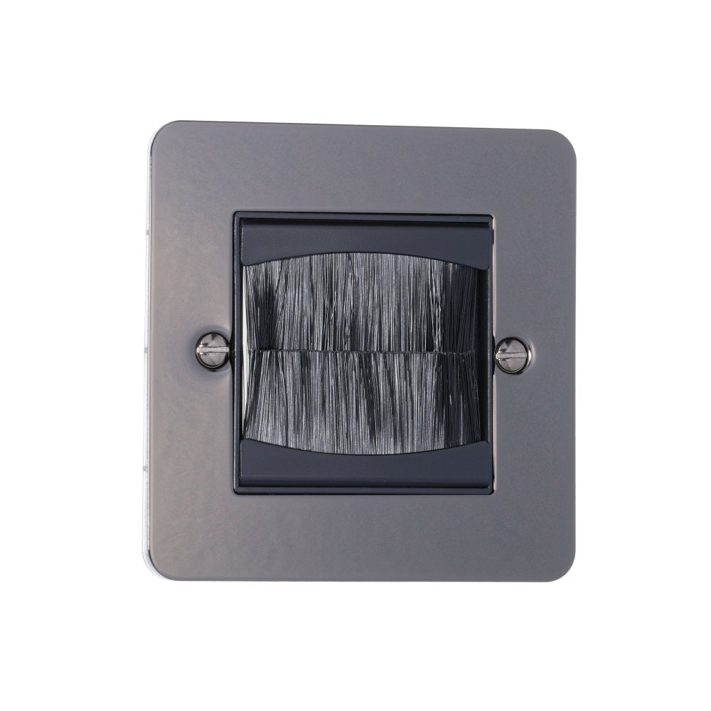 1 Gang Brush Plate Flat Plate